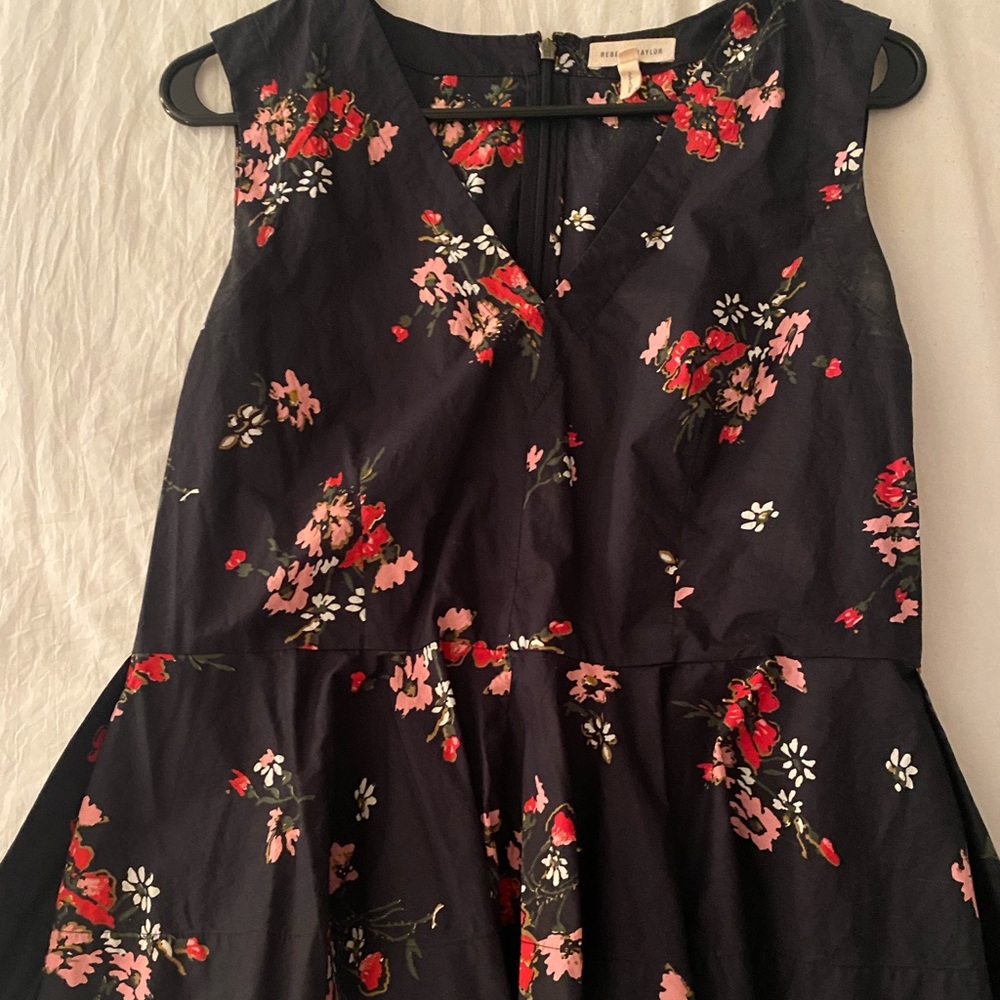 Rebecca Taylor flower peplum top